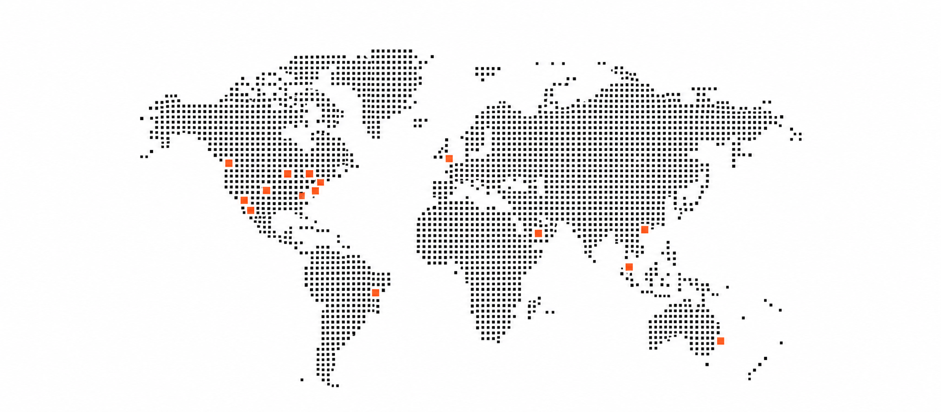 Global presence map